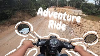 I have a fun ride with Honda Super Cub C125 at Angkor Wat area