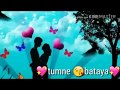 Dilko Dhadak Na Tumne Sikhaya Best Love Status Video Jodha Akbar