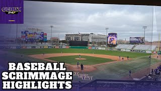 LSU Baseball Scrimmage Highlights: January 28th, 2024