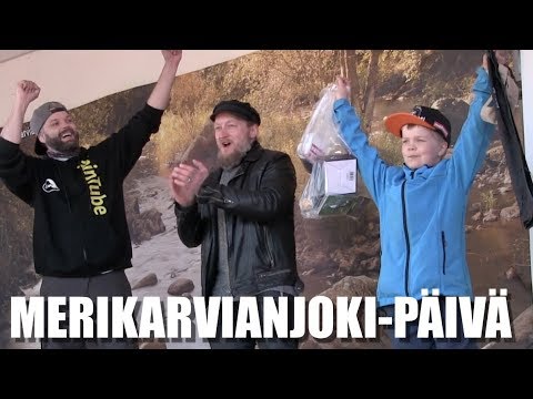 Merikarvianjoki-päivä - Julkkiskalakisa - Kalakingi - Jarppi
