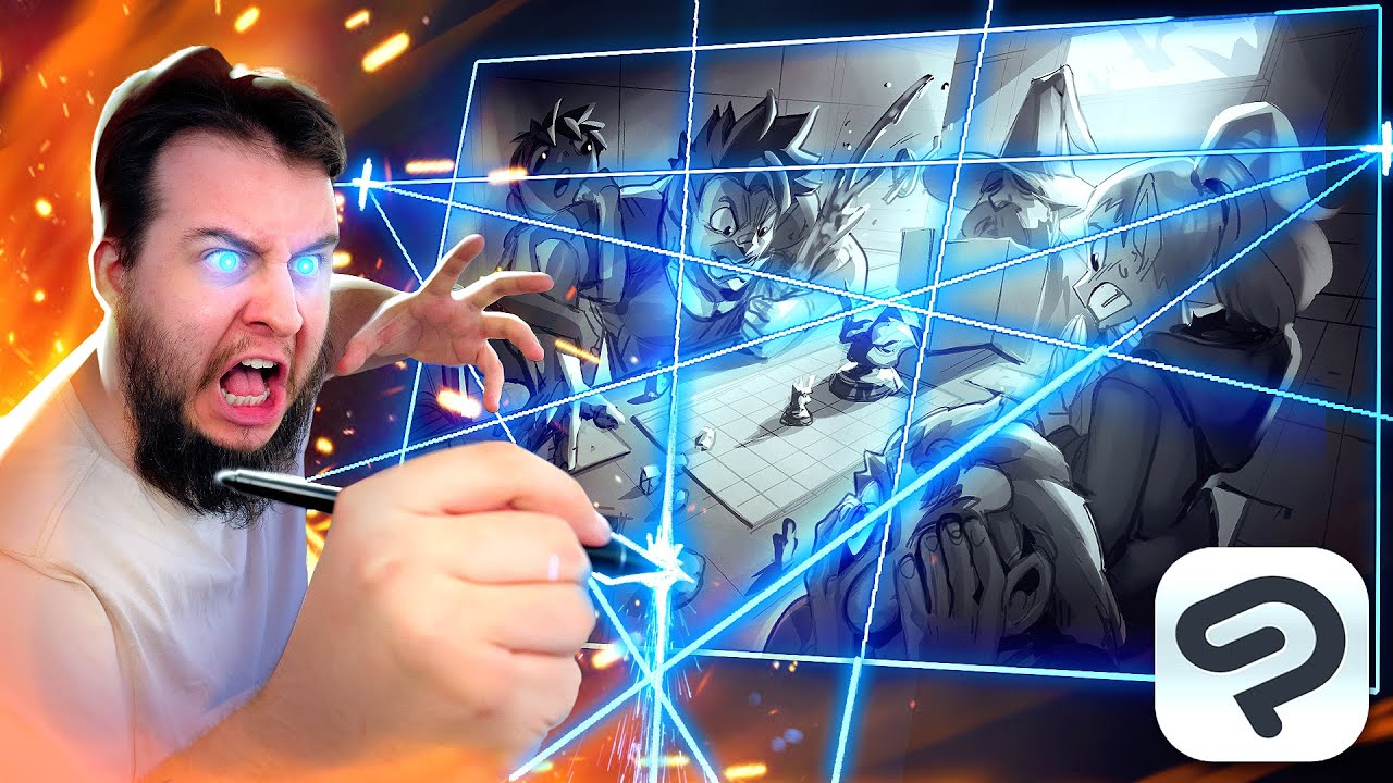 Dificuldade com PERSPECTIVA?! USE essa FERRAMENTA! #dicadedesenho