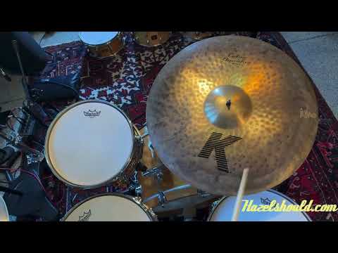 Zildjian K CUSTOM ORGANIC Ride 21” 2634 g DRY w RAW TOP & BRILLIANT UNDERSIDE! Why Pay $540? image 7