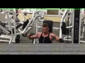 Teen Bodybuilder Chest Workout 6 Weeks Out