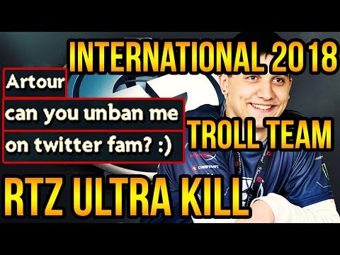 Evil Geniuses vs Troll Team - Arteezy Ultra Kill - Dota 2 International Open Qualifiers (2018)