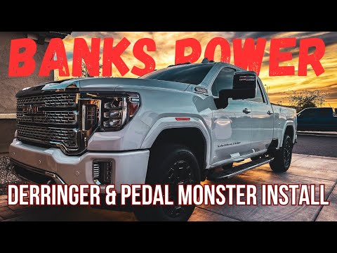 Banks Derringer, Pedal Monster, and iDash Install/Review on 2020-2023 GM 2500 L5P 6.6L