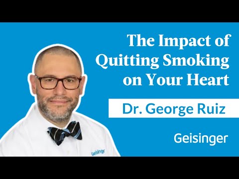 The Impact of Quitting Smoking on Heart Health | Dr. George Ruiz Explains