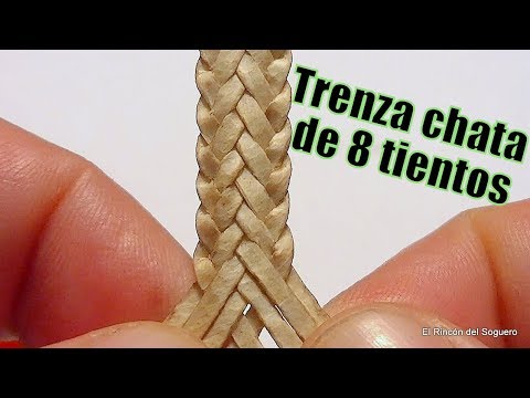 8-strand braid (flat) "El Rincón del Soguero"