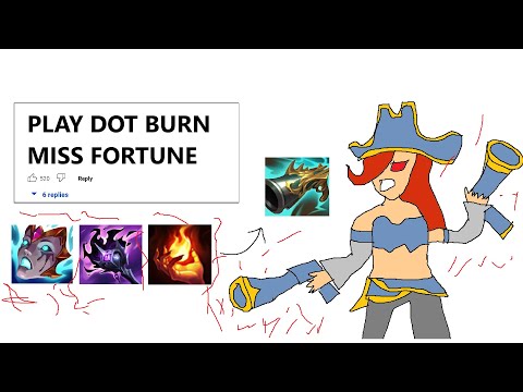 FULL BURN MISS FORTUNE WITH COLLECTOR IS A TERRIFYING STRATEGY