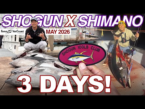 100+ BLUEFIN TUNA on a 3-Day Trip! | Shogun x Shimano Charter