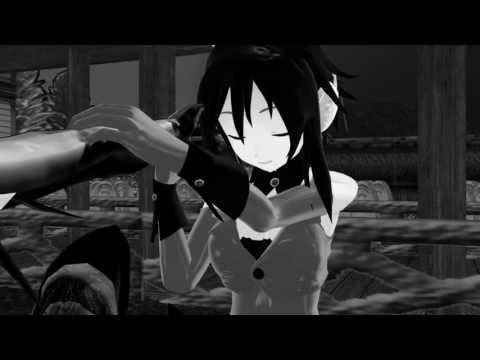 MMD】タランチュラ【オリバー、グミ】★【ブラック＆ホワイト (【MMD】Tarantula【Oliver, Gumi】★【Black And White】)