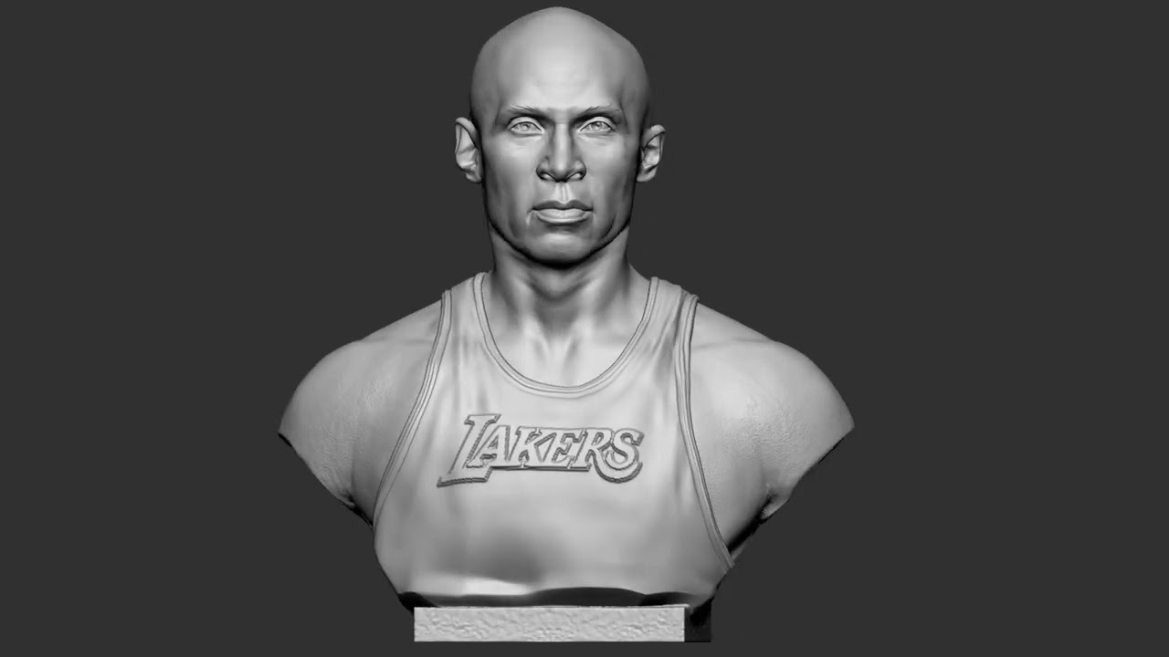 Kobe Bryant 3D Print Model