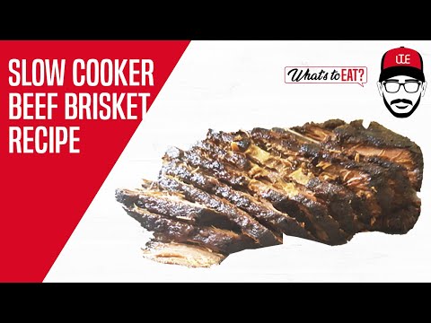Slow Cooker Beef Brisket Recipe