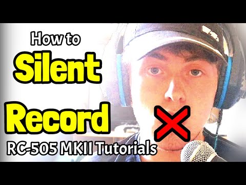 Master the Boss RC-505MKII: How to Silent Record