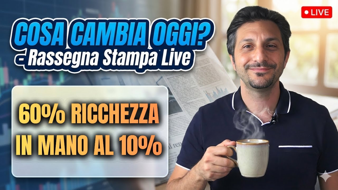 ITALIA: Ricchezza solo per POCHI!