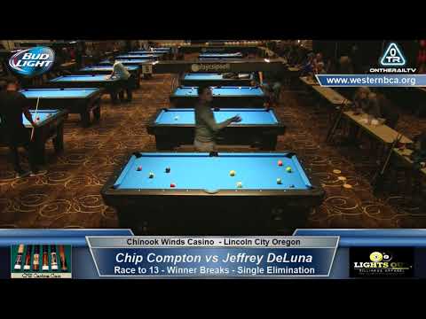 2017 Chinook Winds 10-Ball – Chip Compton vs Jeffrey De Luna