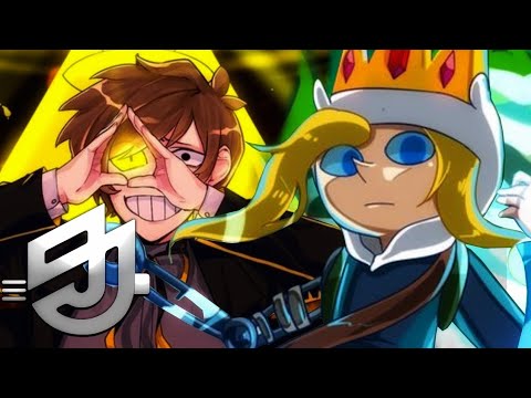 👑👁️ Adventure Time + Gravity Falls React ♫Rap Ice Finn e Bipper | Olhos Vazios | Snow Beats