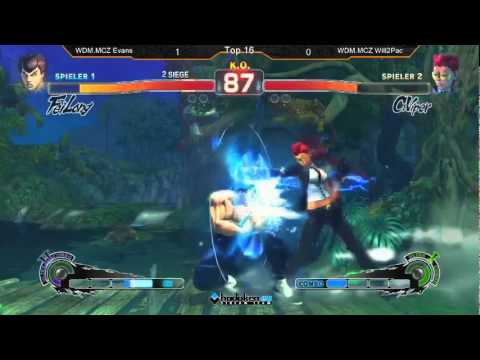 Road to EVO 2012 Europe / WDM.MCZ Evans vs WDM.MCZ Will2Pac / Top 16