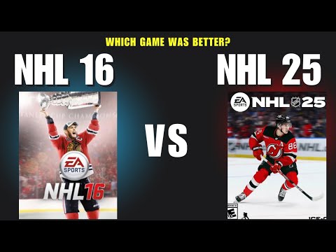 Was NHL 16 Better than NHL 25?