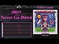 Preset Found How Never Go Down By Slayr Was Made