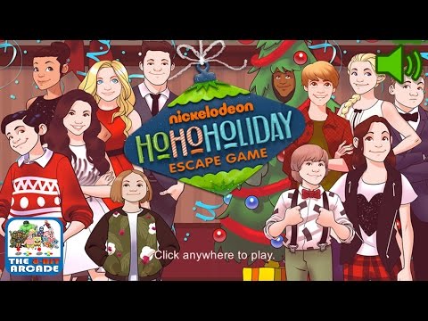 Nickelodeon Ho Ho Holiday Escape Game - Help The Nick Stars Escape (Gameplay, Playthrough)