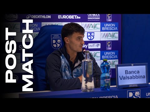 Il Post Match | Edoardo Sottini dopo Union Brescia - AlbinoLeffe 2-1