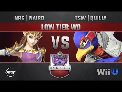 UGC Smash Open Low Tiers LOW TIER WQ - NRG | Nairo (Zelda, Falco) vs TSW | Quilly (Falco)