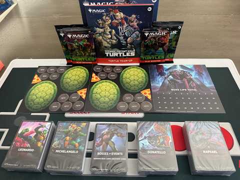 Magic: The Gathering Teenage Mutant Ninja Turtles Turtle Team-Up Tutorial