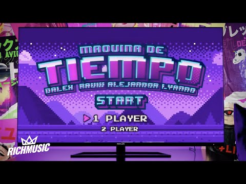 Video Máquina Del Tiempo (Visualizer) de Dalex rauw-alejandro,lyanno