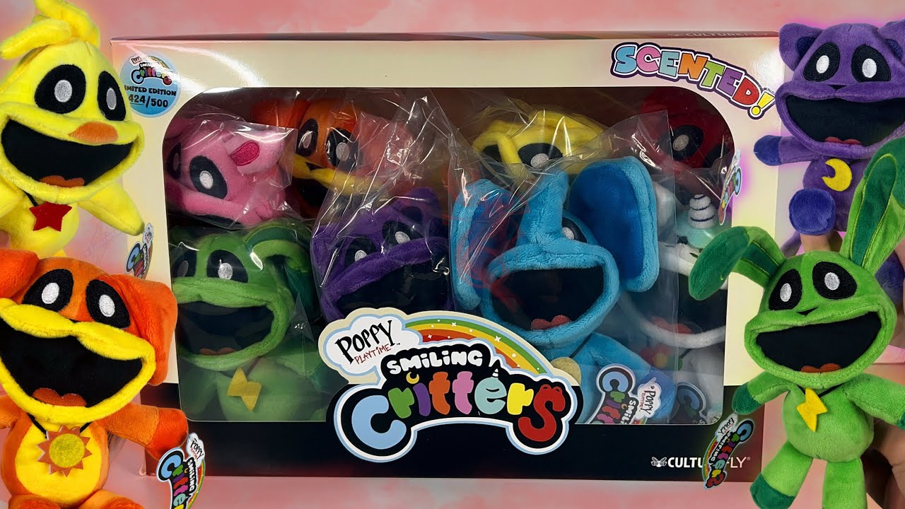 The Official Mini SCENTED Smiling Critters Plush Bundle Is HERE - [Poppy Playtime Mega Plush Review]