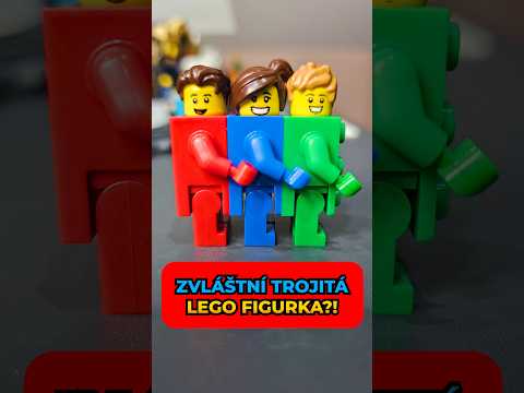 ZVLÁŠTNÍ TROJITÁ LEGO FIGURKA?! 🤯 #shorts
