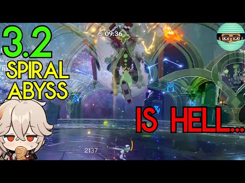 3.2 Abyss is HELL for Mobile players... Bring a BOW Character or Get Destroyed | Genshin Impact