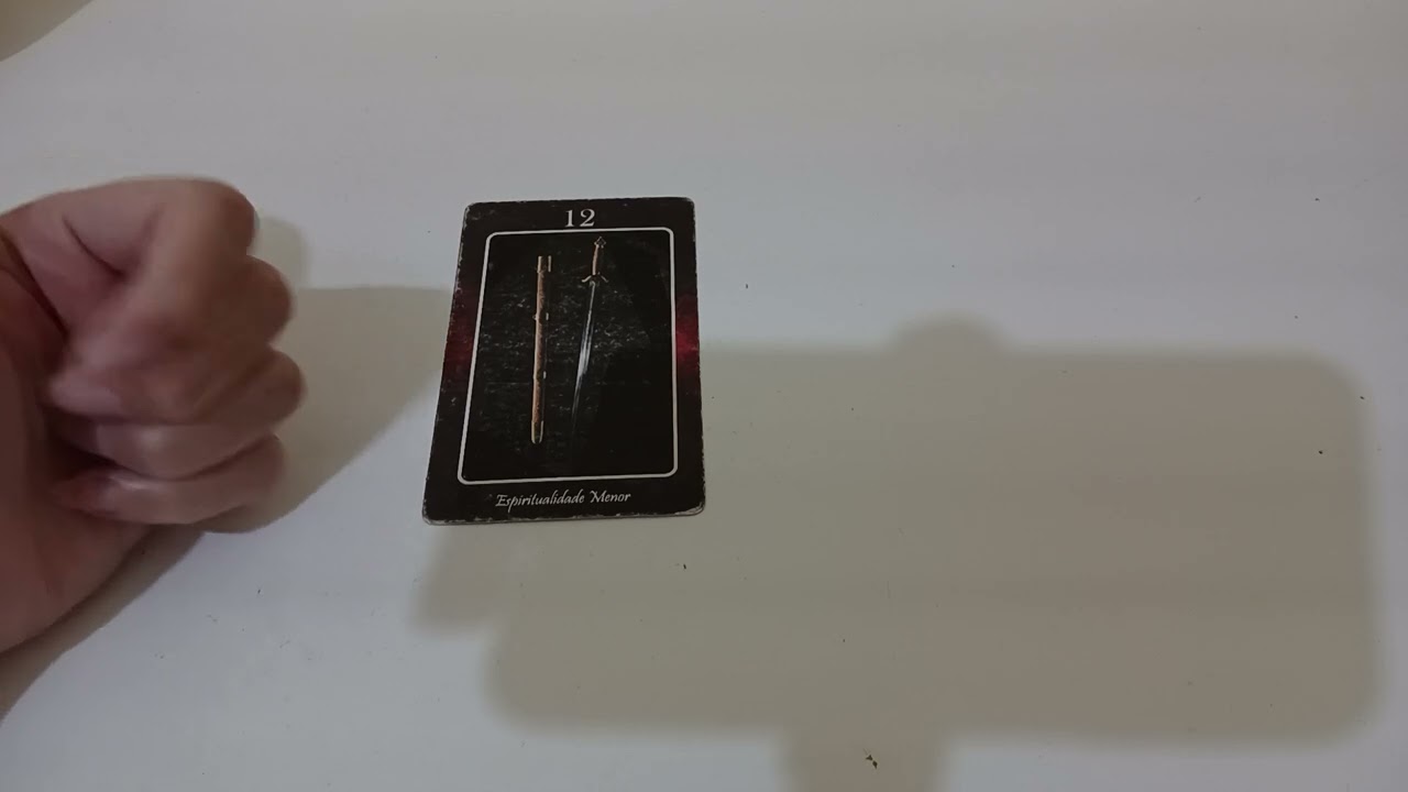 Explicação carta n.12 ( espiritualidade menor) Baralho de Maria mulambo