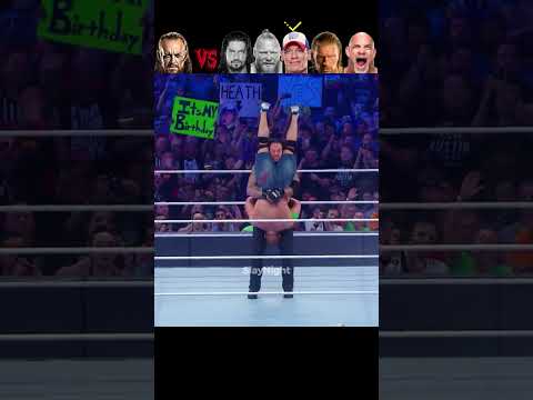 The Undertaker vs WWE Legends