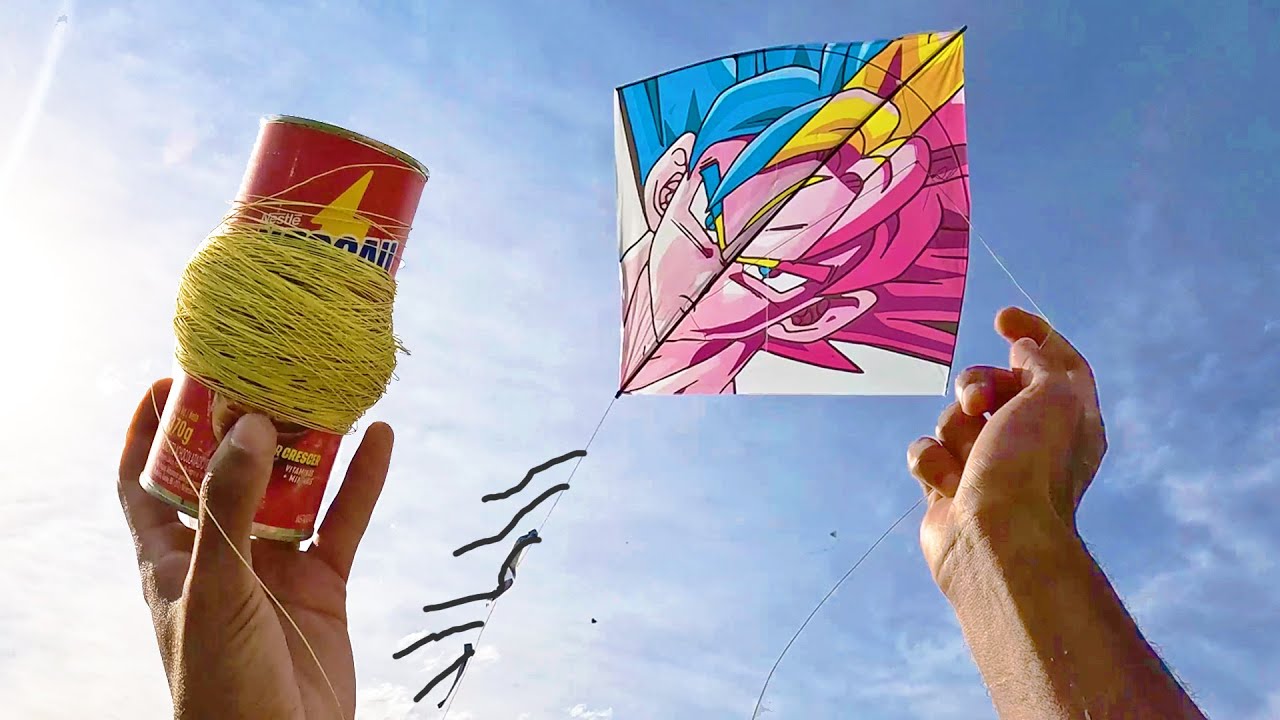 Flexinha do Goku com Linha de Chepa na Lata de NESCAU!!! 🔥