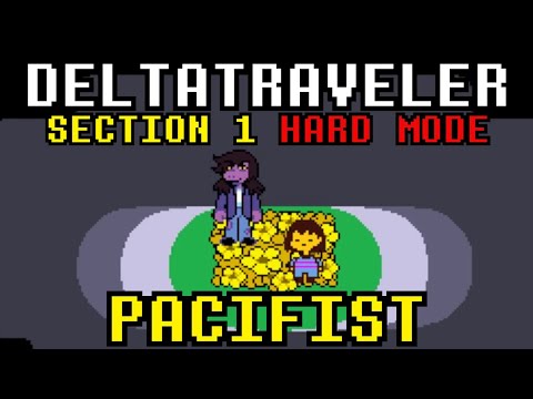 DELTATRAVELER HARD MODE PACIFIST ROUTE (Full Playthrough) - Section 1