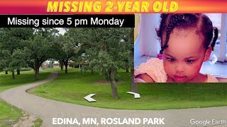 Search Continues For Missing 2-Year Old