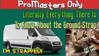 Ram Promaster Ground Strap Cable - Location, symptoms, everything there is to know. Promasters Only