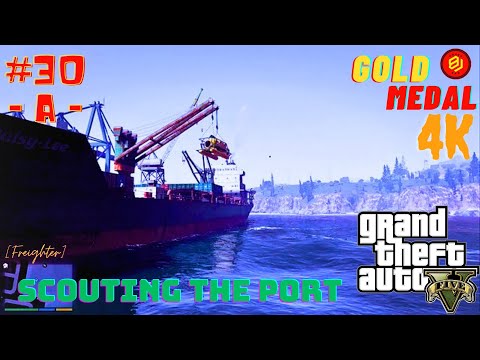 GTA 5 STORY MODE #30-A-Scouting the Port | Walkthrough All Mission| #gta5 #gta #gameplay #like #game