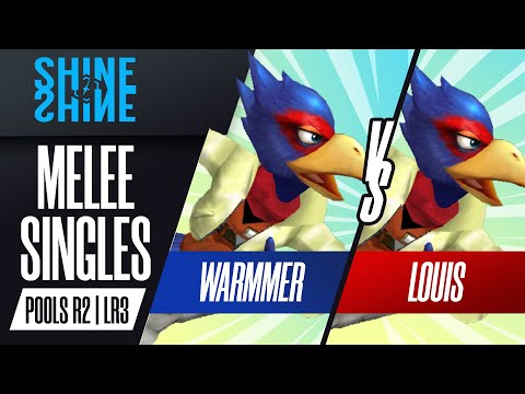 Warmmer vs Louis - Melee Singles Pools LR3 - Shine 2022 | Falco vs Falco