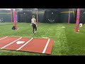 Alex pitching training at PlayBall