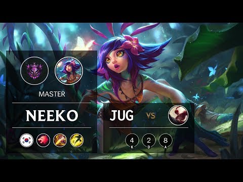Neeko Jungle vs Lee Sin - KR Master Patch 9.6