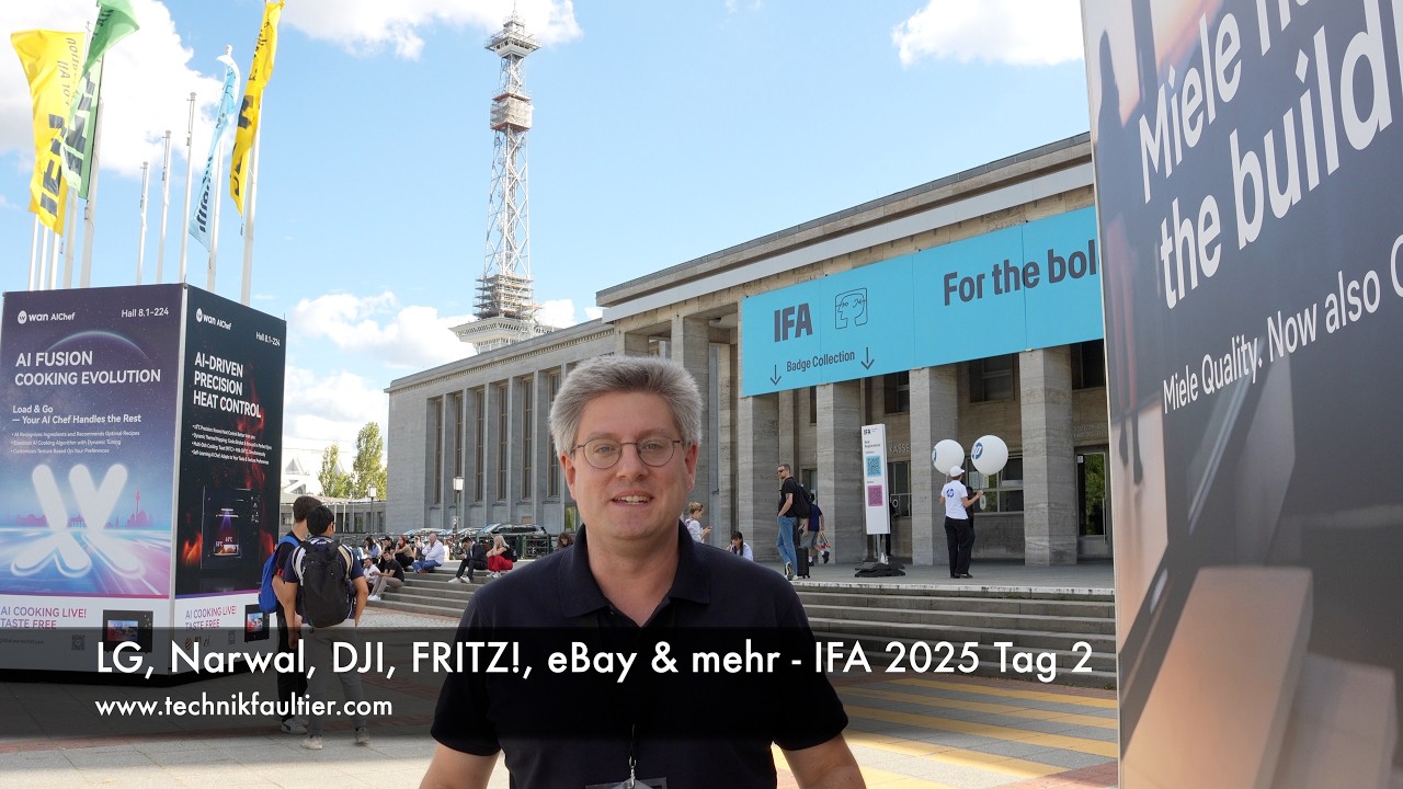 LG, Narwal, DJI, FRITZ!, eBay & mehr - IFA 2025 Tag 2
