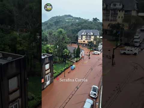 Enchentes e granizo voltam a atingir o Rio Grande do Sul; veja as imagens