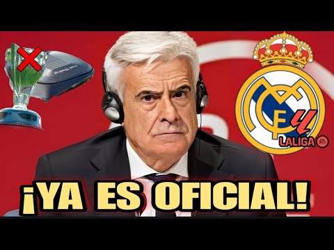 ¡ES OFICIAL! ¡LA FEDERACIÓN ACABA DE CONFIRMAR! ¡REAL MADRID EXPLOTA POR ESTE MOTIVO