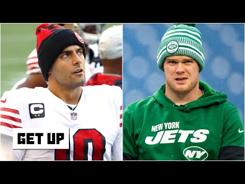 吉米-加洛波洛和薩姆-達諾德的可能交易方案 - 起飛吧 (Possible trade scenarios for Jimmy Garoppolo and Sam Darnold | Get Up)