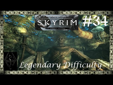 Skyrim Legendary Difficulty Part 34 - Killing Mercer fray