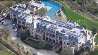 Top10 CRAZY CELEBRITY HOMES