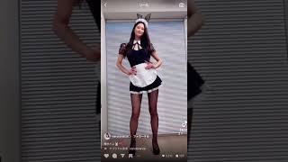 【TikTok】えちえちな格好で踊る女