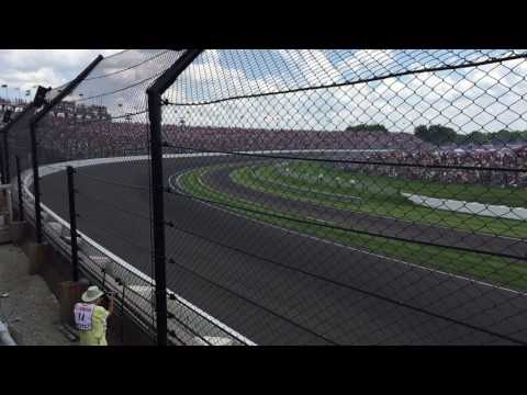 100th Running of the Indianapolis 500 - Close race action