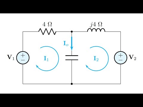 How to Solve AC Circuits by Mesh Analysis